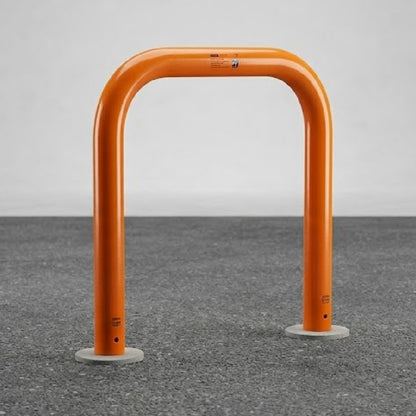 バリカー　1000mm　黄　埋め込みタイプ　ベースタイプ